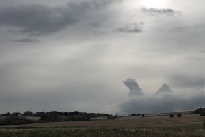 Bygevejr over Hørret Eng