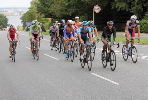 Gruppeto'en på Oddervej. Post Danmark Rundt. Århus 2012 Gruppeto'en i Post Danmark Rundt